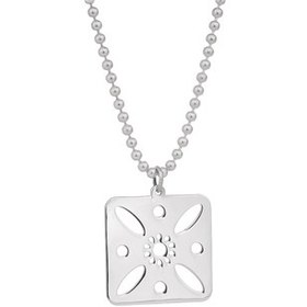 تصویر گردنبند نقره درفش NSi-1441