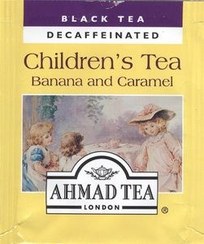 تصویر تی بگ بچه گونه احمد با طعم موز و کارامل - Children's Tea- بدون کافئین 