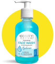 تصویر ژل شستشوی (فیس واش) هیالورونیک اسید - Akam7 