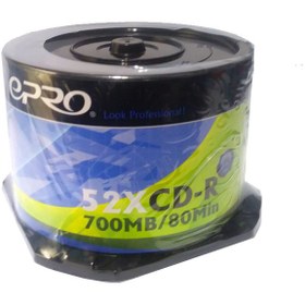 تصویر سی دی خام پرینتیبل اپرو باکس دار 50 عددی (Epro ) 