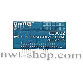 تصویر ماژول اینورتر EGS002 همراه با نمایشگر و درایور IRS2113S 