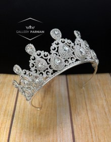 تصویر تاج عروس کد 960 Bridal Tiara Code 960