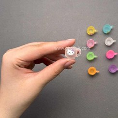 تصویر عروسک شب تاب لیوان استیکردار 