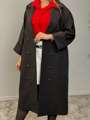 تصویر مانتو بلند مازراتی(سایزبزرگ) کد ۸۹۷۴۲ 