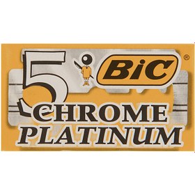 تصویر تیغ دبل ایج بیک 1+3 عدد ا Bic Chrome Platinum 3+1 pcs Bic Chrome Platinum 3+1 pcs