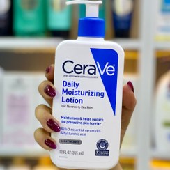 تصویر لوسیون مرطوب کننده سراوی پوست نرمال تا خشک 355 میل CeraVe Daily Moisturizing Lotion 355 ML