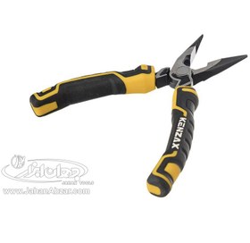 تصویر انبر دم باریک کنزاکس مدل KLN-26 سایز 6 اینچ Kenzax KLN-26 Long Nose Pliers 6 Inch