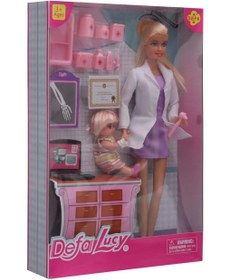 تصویر عروسک باربی دفا دکتر مدل 8348 سایز ۲۹ سانتیمتر 