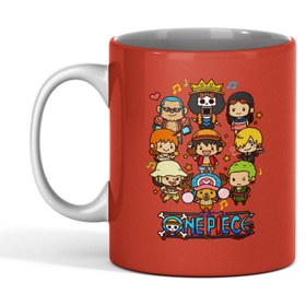 تصویر ماگ سرامیکی طرح وان پیس کد 02 - ساده One Piece mug code 02