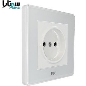 تصویر پریز برق سفید FEC-PS-01 