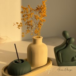 تصویر ست دکوری و تزیینی 4تکه کنسول و پاتختی 