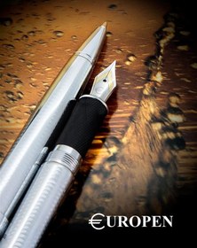 تصویر ست خودکار و خودنویس یوروپن مدل Club Europen Club Ballpoint Pen and Fountain Pen set