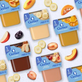 تصویر پوره میوه گربر 2 عددی 