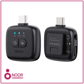 تصویر میکروفون بی سیم اولانزی A30 کوچک لاوالیر | Ulanzi A30 Wireless Lavalier Tiny Microphone 