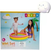 تصویر استخر بادی اینتکس سایز ۸۶ سانتی 