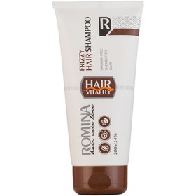 تصویر شامپو رومینا مناسب موهای وزدار 200 میل Romina Frizzy Hair Shampoo 200ml