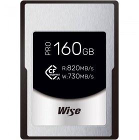 تصویر کارت حافظه ۱۶۰ گیگ Wise Advanced 160GB CFX-A Pro Series CFexpress Type A Memory Card Wise Advanced 160GB