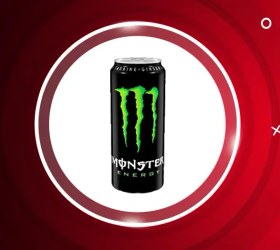 تصویر انرژی زا جینسینگ مشکی مانستر 500 سی سی - باکس 12 عددی Monster Energy - 500m