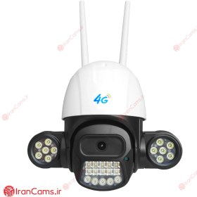 تصویر دوربین مینی اسپید دام چرخشی دو گوش (وای فای) مدلmini speed dome p35(wi fi) 