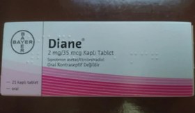 تصویر قرص ضدبارداری دیان 