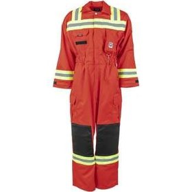 تصویر لباس آتش نشانی فایر من سایز L ا Fire Man Clothes Fire Man Clothes