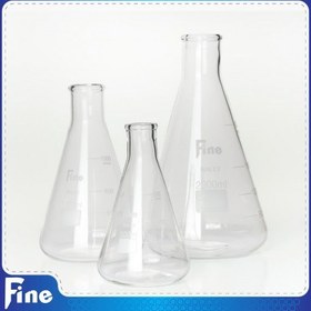 تصویر ارلن مایر فاین گلاس Flask erlenmayer Fine Glass 