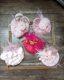 تصویر کلاه گرد صورتی ۱۲ الی ۱۵ سانت - کلاه مدل اول kolah faransavi