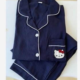 تصویر ست سه تیکه موسلین خنک 