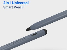 تصویر قلم هوشمند طراحی یونیورسال پاورولوژی مدل Powerology p21stypgy Powerology Universal Smart Pencil