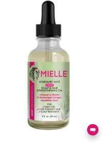 تصویر روغن رزماری و نعناع مدل لایت میل Mielle اصل آمریکا Rosemary and mint oil, Mielle Lite model, original from America