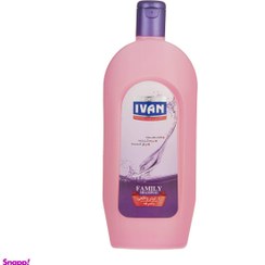 تصویر شامپو مو ایوان (Ivan) سری Family مدل Pink حجم 1000 میلی‌لیتر 