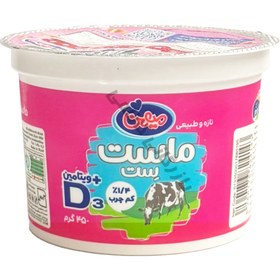 تصویر ماست کم چرب 450 گرم میهن 
