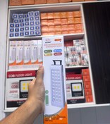 تصویر چراغ شارژی ۳۰ ال ای دی 