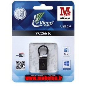 تصویر فلش مموری ویکو من مدل VC266 با ظرفیت 32 گیگابایت Vicco Man VC266 Flash Memory 32GB