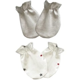 تصویر دستکش نوزادی جیکل مدل2PCS GLOVE SHEEP SET 