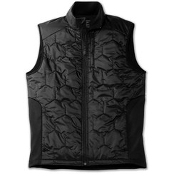 تصویر جلیقه ورزشی مردانه بروکس Brooks Shield Hybrid Vest Old مشکی 