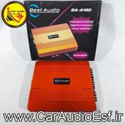 تصویر آمپلی فایر بست آدیو مدل BA-A480 Best Audio model BA-A480 car amplifire