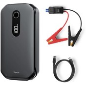 تصویر پاور بانک و جامپ استارتر خودرو بیسوس مدل Super Energy Pro CRJS03-01 ظرفیت 12000 میلی آمپر Baseus Super Energy Pro CRJS03-01 Power Bank and Car Jump Starter Capacity 12000 mAh