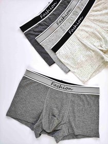 تصویر شورت نیم پا مردانه کد ۲۳۶ - طوسی تیره / 3xl 