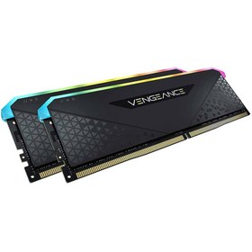 تصویر رم دسکتاپ DDR4 دو کاناله 3200 مگاهرتز CL16 کورسیر مدل VENGEANCE RGB RS ظرفیت 16 گیگابایت Corsair Vengeance RGB RS DDR4 16GB 3200MHz CL16 Dual Channel Ram