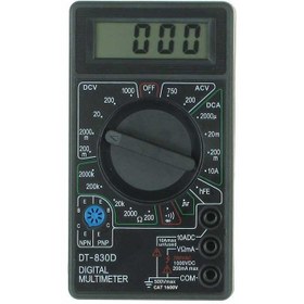 تصویر مولتی متر دیجیتال DT830D 