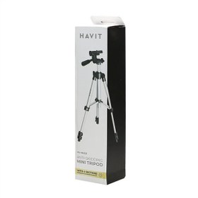 تصویر پایه نگهدارنده هَویت مدل HV-HM131 HAVIT HV-HM131 MOBILE TRIPOD STAND