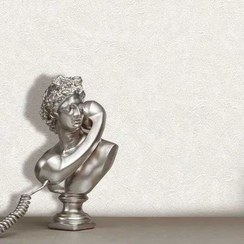 تصویر کاغذدیواری کرم هاش دو او H2O طرح ساده گروه3 - 916C H2O Wallpaper