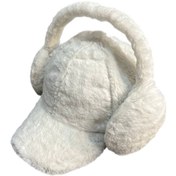 تصویر ست کلاه و گوشگیر تدی رنگبندی 