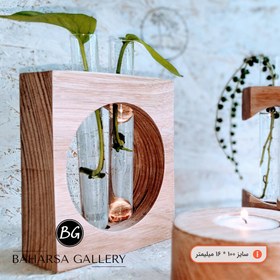 تصویر لوله آزمایش شیشه ای سایز ۱۰۰*۱۶ 