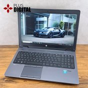 تصویر لپ تاپ گرافیکدار مهندسی HP ZBook 15 G2 پردازنده i7-4710MQ رم 16 گیگابایت SSD 256GB حافظه 2 گیگابایت K2100 گرافیک 15.6 اینچ FullHD صفحه نمایش 