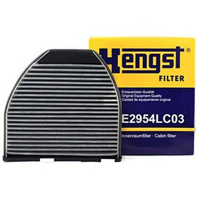 تصویر فیلتر کابین مرسدس بنز E250 مدل 16-2013 برند هنگست HENGST (اصلی) MERCEDES BENZ E250 Cabin Filter