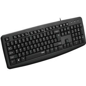 تصویر کیبورد رپو مدل NK2600 با سیم 