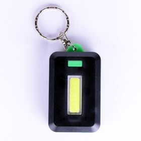 تصویر چراغ قوه جیبی مدل جاکلیدی cob Light Handy Portable Pocket Lamp Handheld LED keychain Emergency