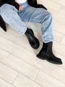 تصویر نیم بوت زنانه چرم مدل زارا zara boot